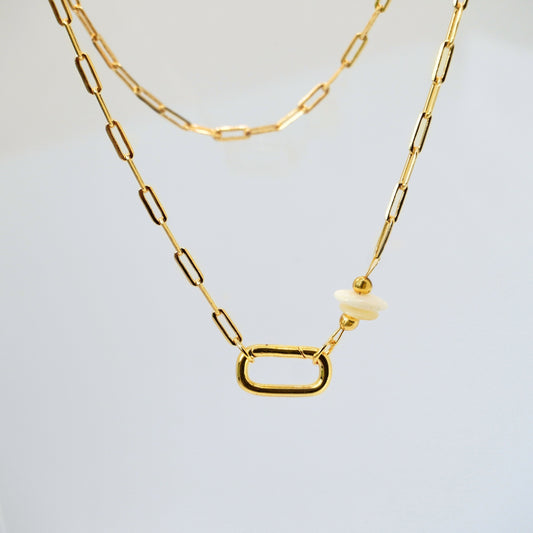 925 sand charm necklace